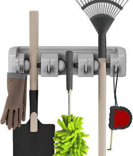 Stalwart Shovel, Rake and Tool Holder with Hooks (2 Pack) for Only $7.97 (Was $14.39)!!!