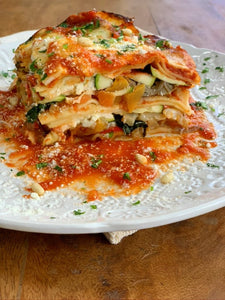 Easy Roasted Vegetable Lasagna with No Boil Noodles