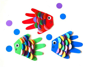 Reel in the Fun with This Easy Handprint Fish Craft for Kids