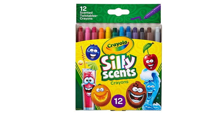 Crayola 12 Ct. Silly Scents Twistables Scented Crayons – Just $2.20!