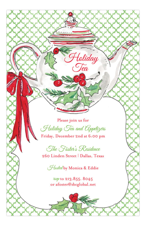 Holiday Tea & Cookie Decorating Party
