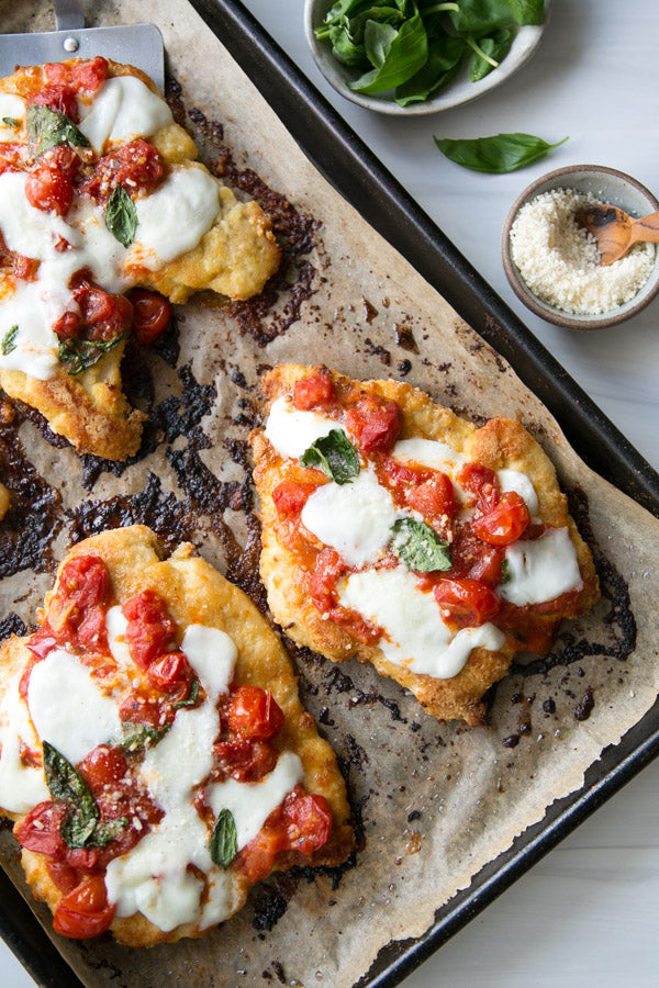 30 Minute Gluten-Free Chicken Parmesan (Baked)