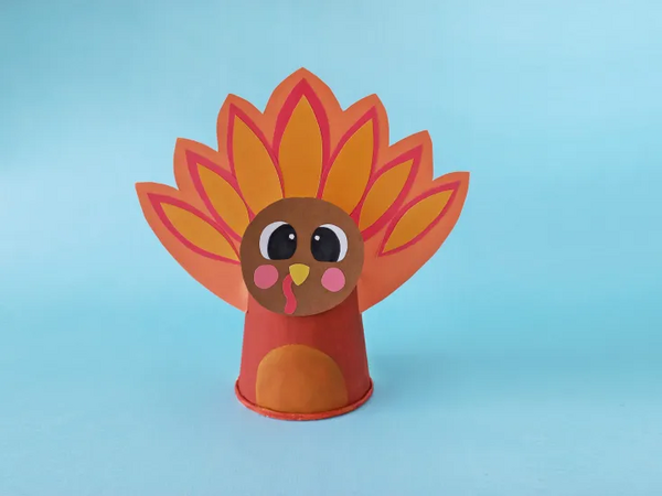 Paper Cup Turkey Craft