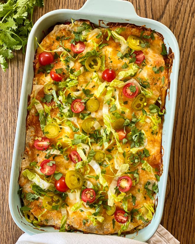 Taco Lasagna Is the Most Comforting Dinner You’ll Cook This Week