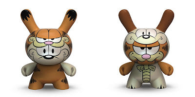 “El Impostor” Garfield & Odie Dunny 8” Vinyl Figures by WuzOne x Kidrobot