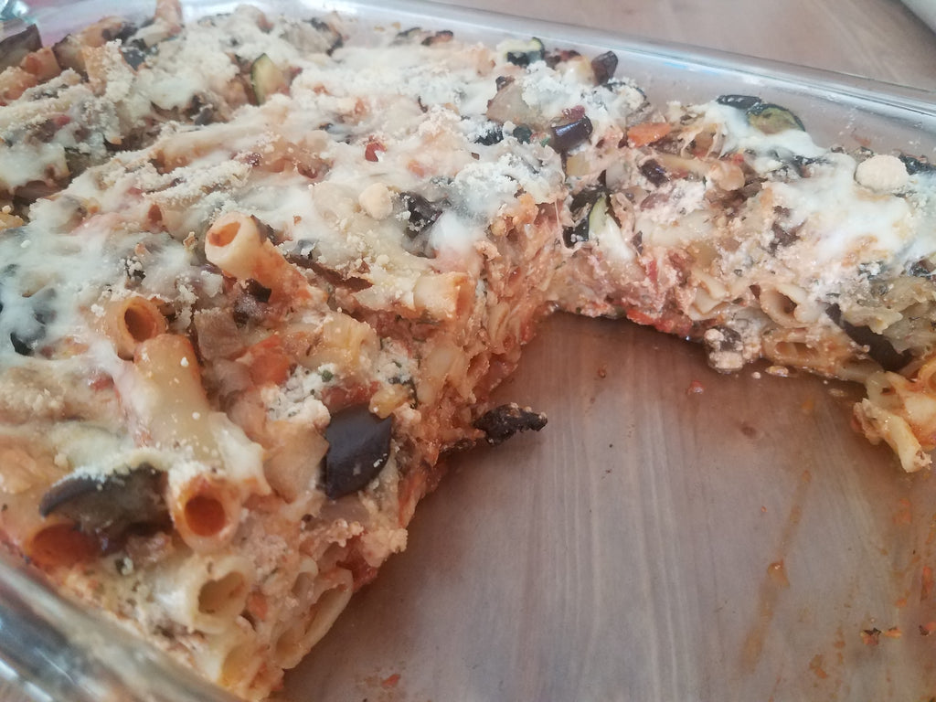 Roasted Vegetable Baked Ziti