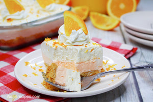 Orange Creamsicle Dessert Bars