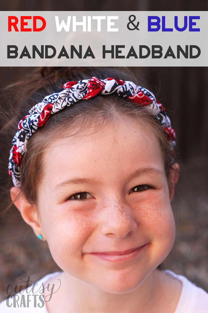 Bandana Headbands In Four Easy Steps!