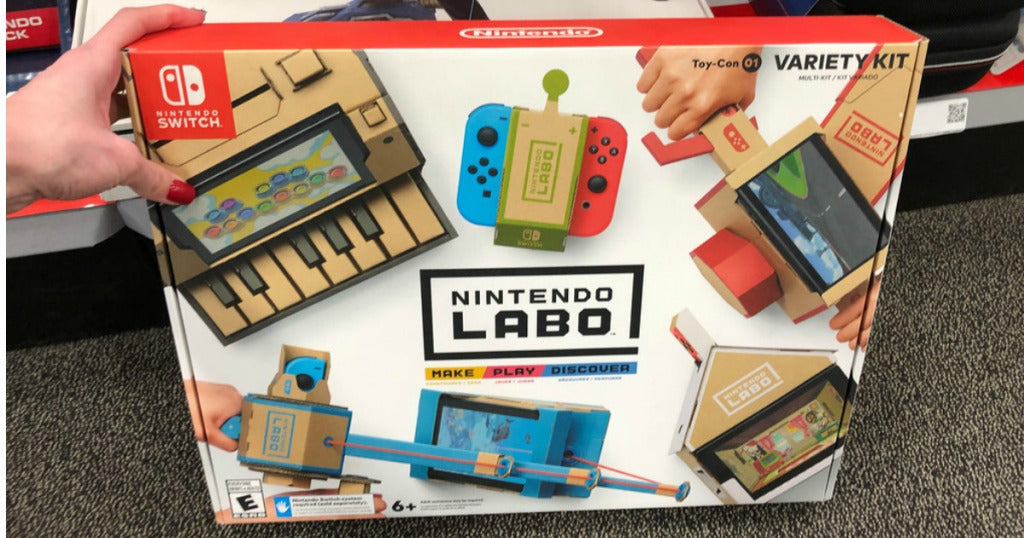Nintendo Switch Labo Kits Only $19.99 on GameStop.com (Regularly $60+)