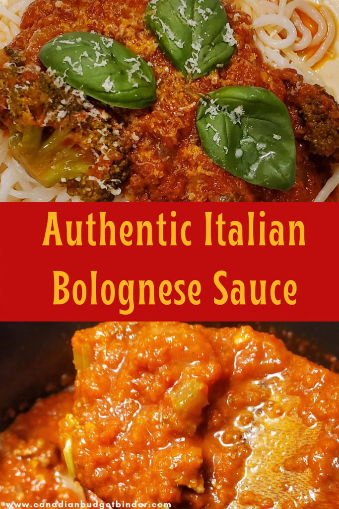 Authentic Italian Bolognese Sauce
