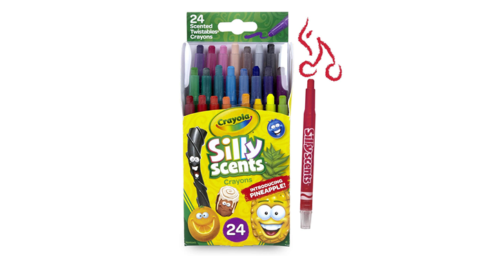 Crayola 24 Ct. Silly Scents Twistables Scented Crayons – Just $6.88!