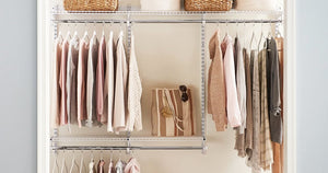 Rubbermaid Custom Closet Organizer System Kit Just $64 Shipped on Amazon (Regularly $110)