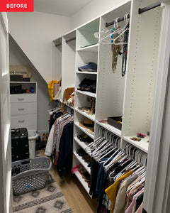 See How a Pro Organizer Revamps This Messy, Underutilized Closet