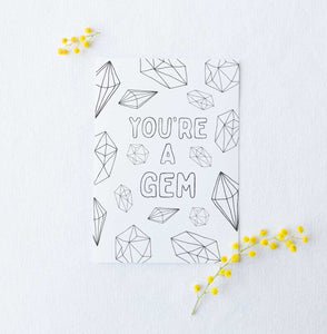 Printable Birthday Card {Free Colouring Page}