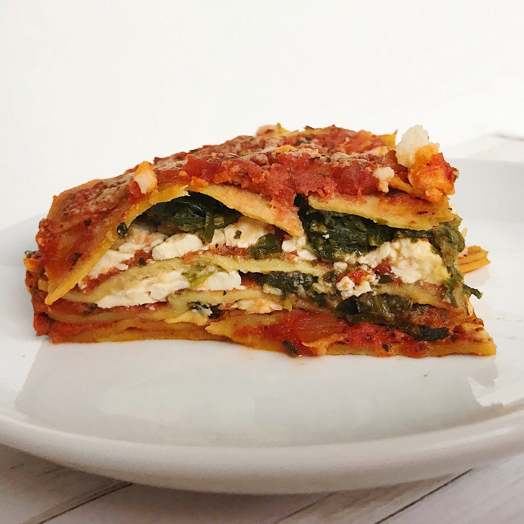 High Protein, Gluten-Free, Vegan Lasagna