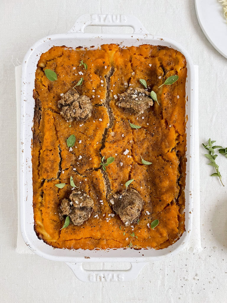 Butternut Squash Lasagna with Walnut Ricotta