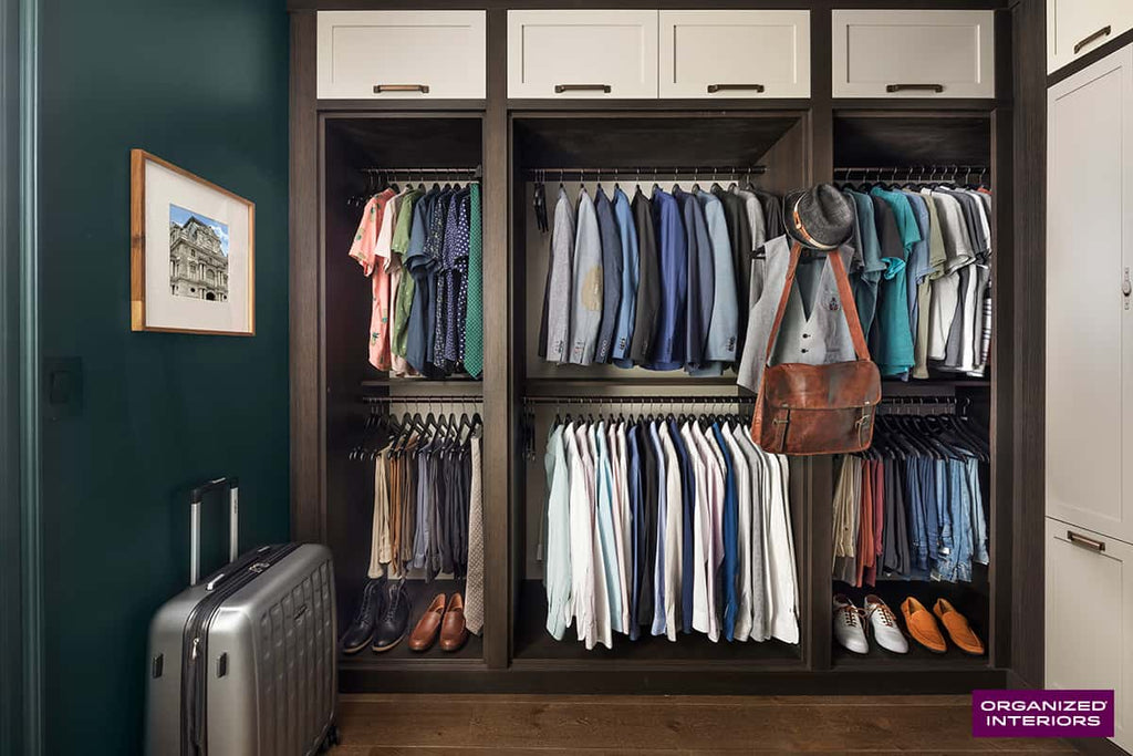 Men’s Closet Design: How to Create the Ultimate Closet for Him