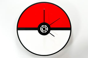 How to Make a Poké Ball Clock with a Free Laser Cut File