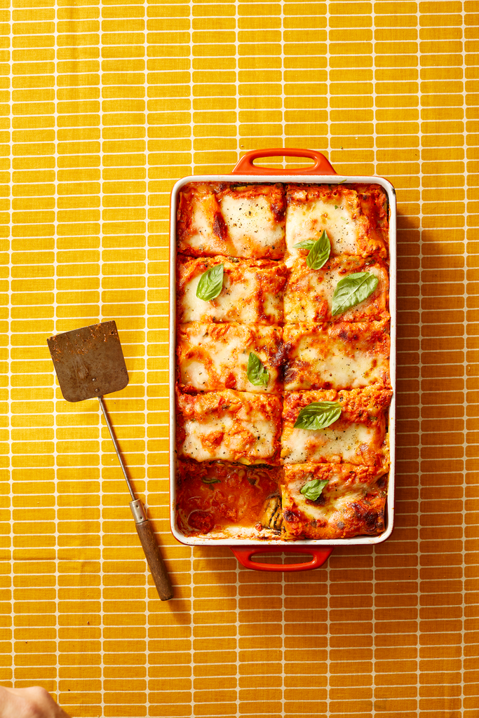 Grilled Vegetable Lasagna With Ricotta-Tomato Sauce