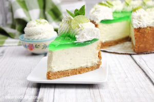 Key Lime Jello Cheesecake