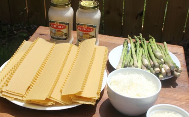 How to Make Asparagus Alfredo Lasagna