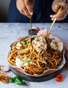 Burrata Pasta