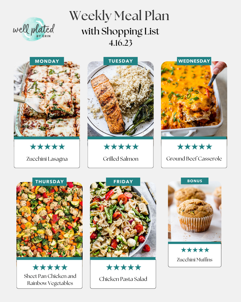 What to Make this Week - 4.16.23 Meal Plan