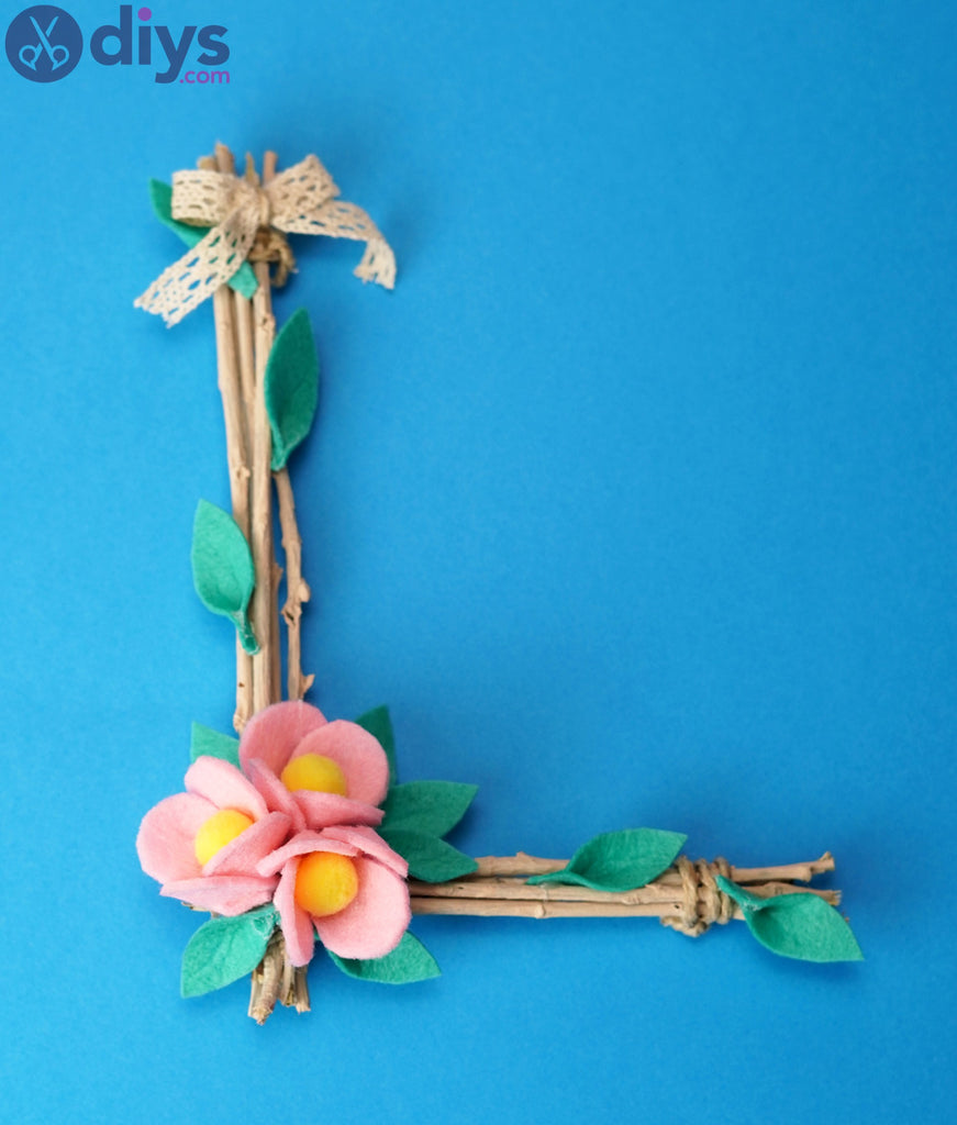 How to Craft a Twig Monogram for a Personalized, Last-Minute Valentine’s Day Gift