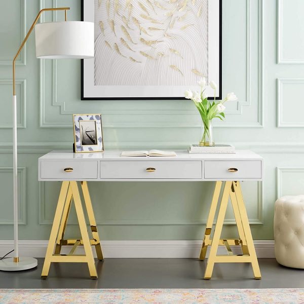 51 White Desks to Brighten Your Workspace and Boost Productivity
