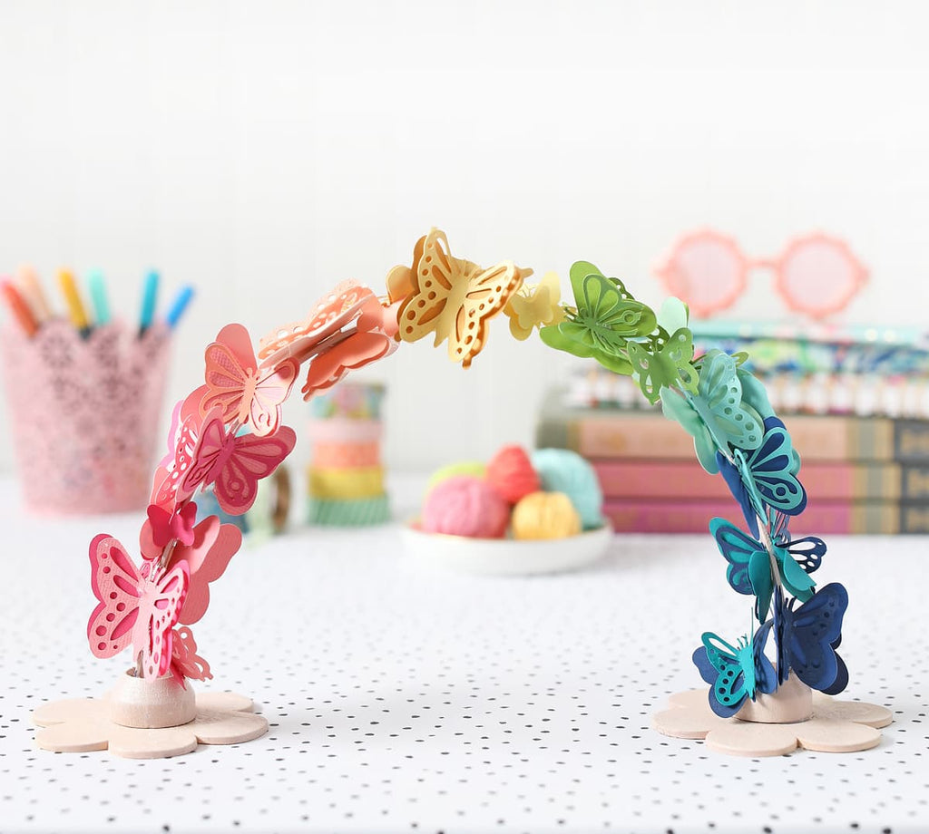 Butterfly Rainbow Craft