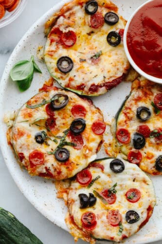 Zucchini Pizza Bites