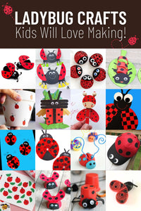 Ladybug Crafts Your Kids Will Love Making!
