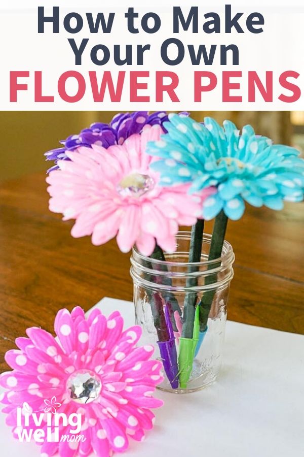 How to Make Flower Pens