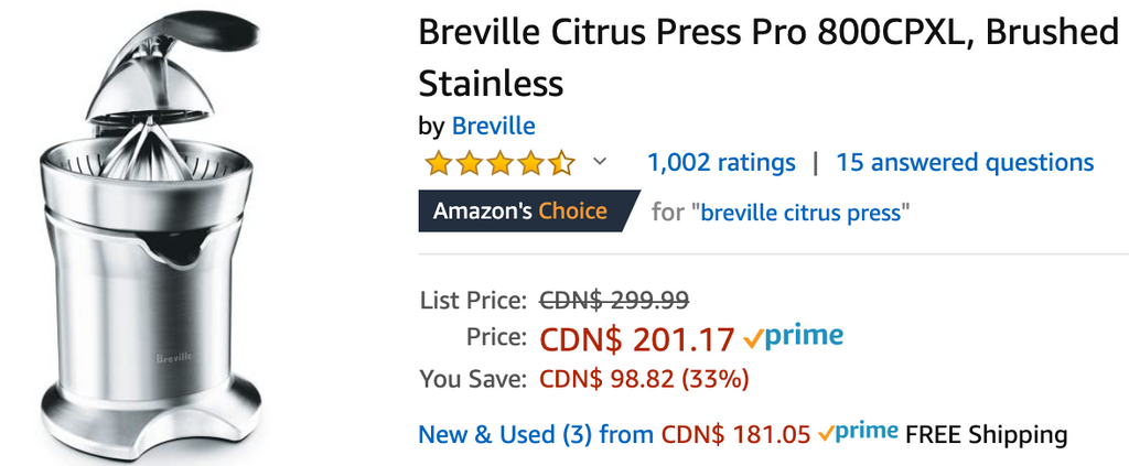 Amazon Canada Deals: Save 24% on Hamilton Beach 10 Cup Food Processor +