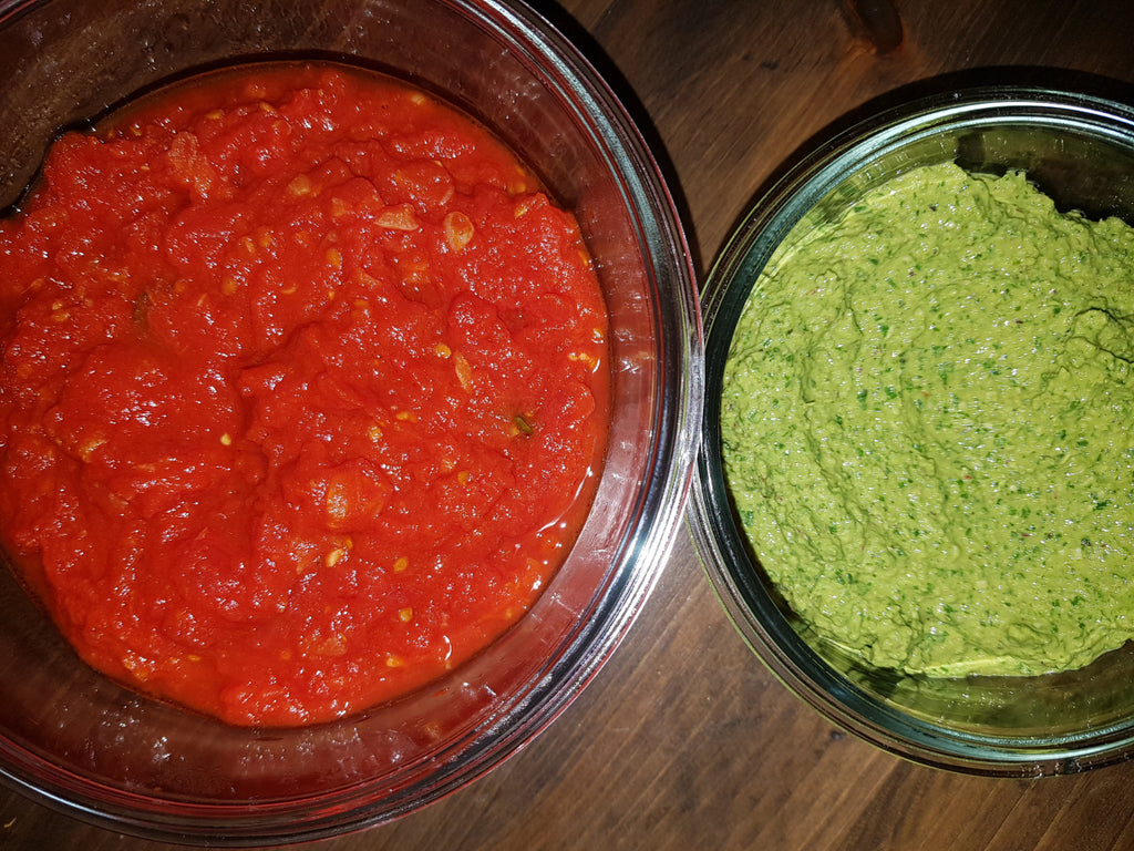Back to Basics - Classic Tomato Sauce and a Twist on Pesto