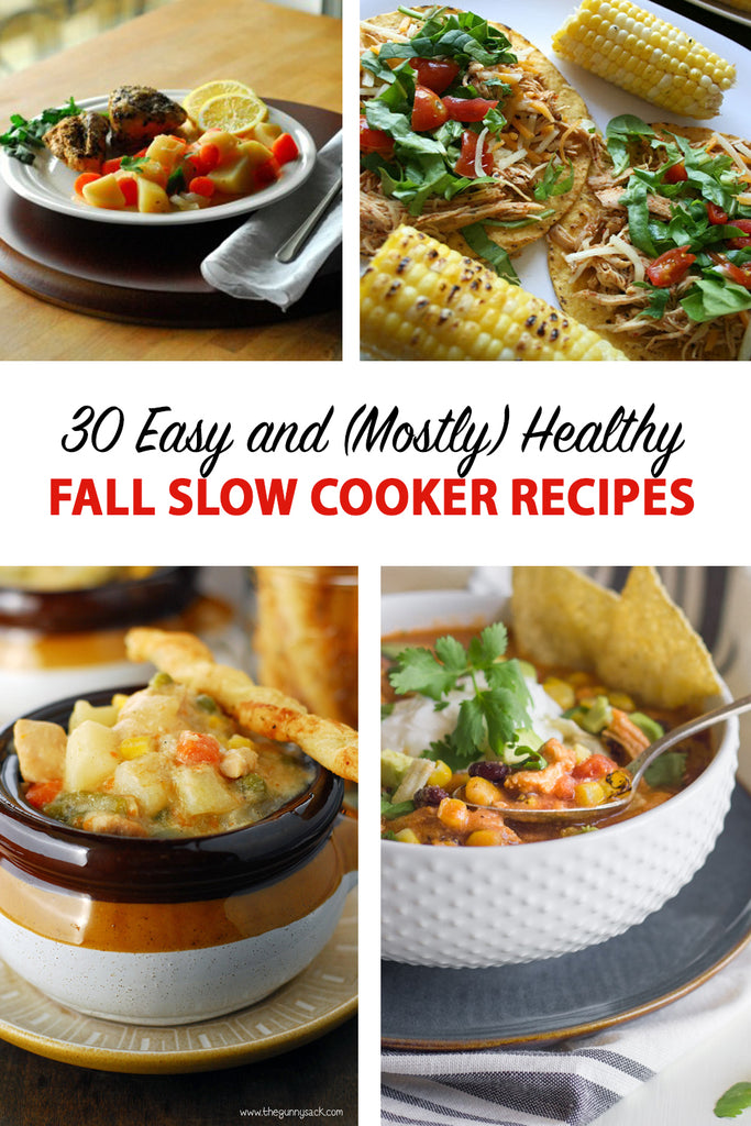 30 Easy and (Mostly) Healthy Fall Slow Cooker Recipes