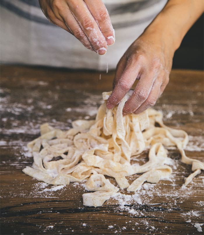 Easy Homemade Vegan Pasta