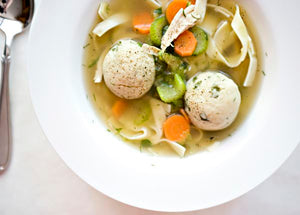 Matzo Ball Soup (Matzah Ball Soup)