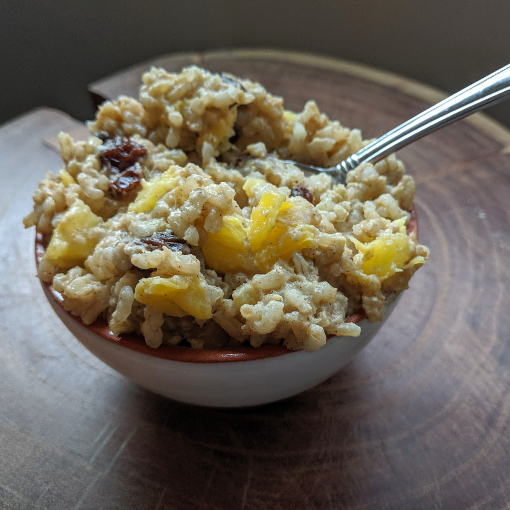 Tropical Rice Pudding