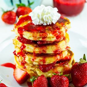 Strawberry Shortcake Pancakes