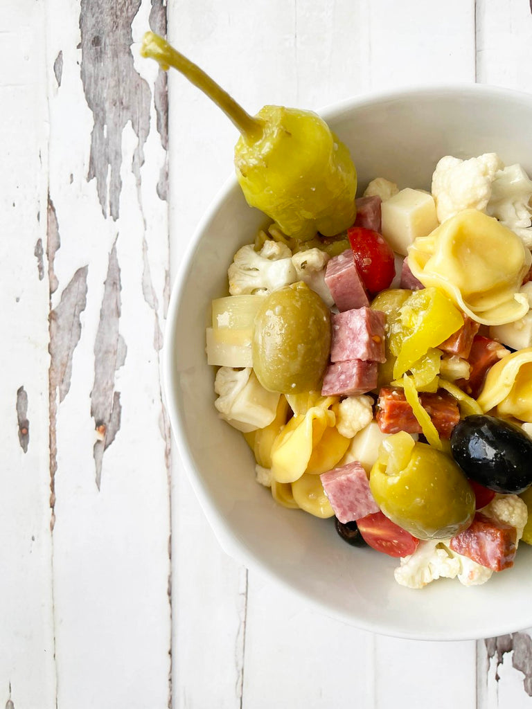 Skinny Antipasto Pasta Salad