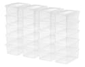 Mainstays 5-Quart Stackable Closet Organizer Box 20-Pack for $20 + free shipping w/ $35