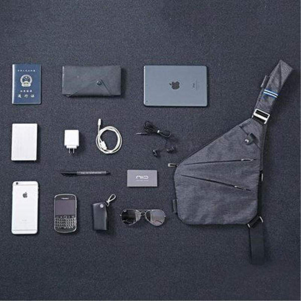 Men's Thin Inclined Shoulder Bag