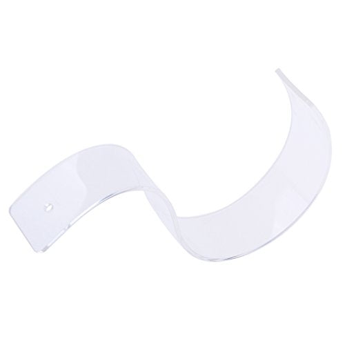 D DOLITY Shopping Mall Belt Exhibition Stand Clear PVC Belt Display Holder Space Save for Displaying Women or Men's Belt in Store or Home Use - 4cm