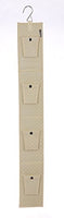 YBM HOME Hanging Purse Rack Organizer for Closet - Handbag Rack Storage Hanger and Holder with Hook for Purses Handbags, and Satchels Handle Bags, Beige