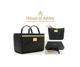 Explore bag organizer beauty purse handbag tote insert multi use stylish open insert premium quality bonus make up pouch beautiful gift box