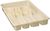 Rubbermaid Bisque Cutlery Tray