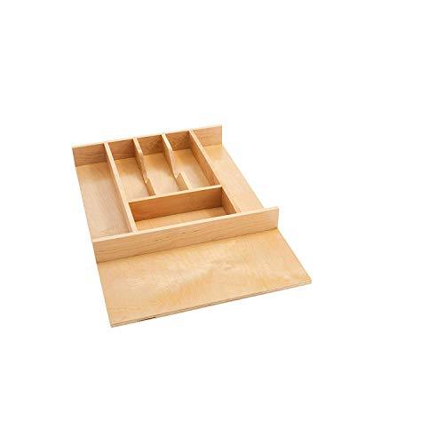 Rev-A-Shelf 4WCT-1SH Small Natural Maple Wood 7 Compartment Cutlery Tray Insert