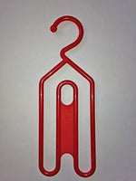 Colliers Tie and Belt Rack Hanger 2 Pack(Red)