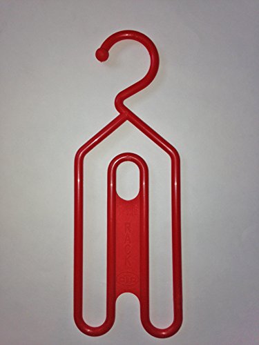 Colliers Tie and Belt Rack Hanger 2 Pack(Red)
